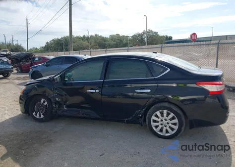2015 Nissan Sentra Sv z USA, uszkodzony, nr VIN 3N1AB7AP5FL694850
